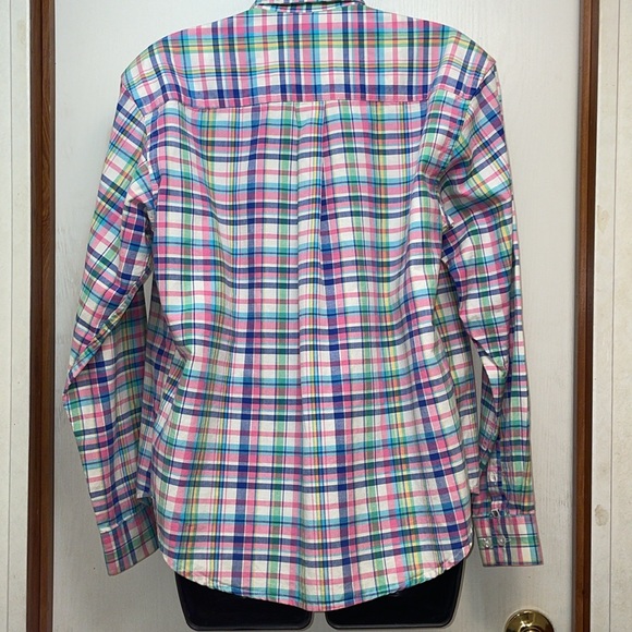 Women’s size, medium, cruel girl, cowgirl button-down, long sleeve plaid‎ shirt. - Picture 3 of 6